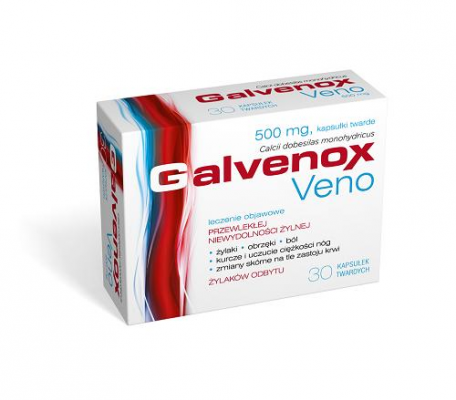 GALVENOX VENO 500 mg 30 kapsułek