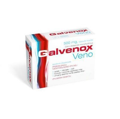 GALVENOX VENO 500 mg 60 kapsułek