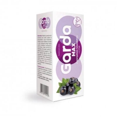 Garda Max z porostem islandzkim i cynkiem syrop, 120 ml