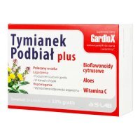 Gardlox Tymianek i Podbiał plus, 24 past. do ssania