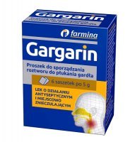 GARGARIN 6 saszetek po 5 g
