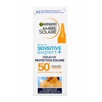 Garnier Ambre Solaire Sensitive Expert+ SPF 50+ Serum ochronne do ciała, 125 ml