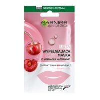 Garnier Skin Naturals Wypełniająca maska do ust na tkaninie z ekstraktem z wiśni, 5 g