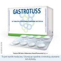 GASTROTUSS 24 tabletki do żucia