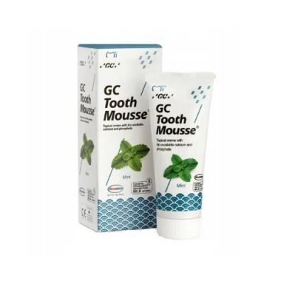 GC Tooth Mousse Pasta do zębów Płynne szkliwo bez fluoru Mięta, 35ml