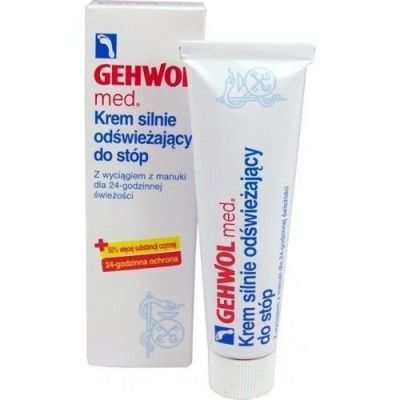 GEHWOL MED Krem silnie odświeżający do stóp 75 ml