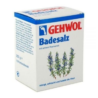 GEHWOL Sól do kąpieli stóp rozmarynowa - 10x25g