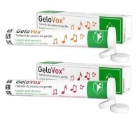 GELOVOX wiśnia - mentolowy + cytrus - mentol 2*10 tabletek
