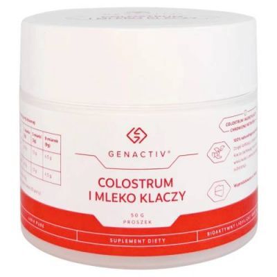 Genactiv Colostrum i Mleko klaczy, 50 g