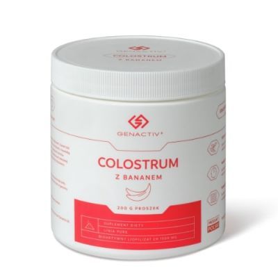 GENACTIV Colostrum z bananem, 200g