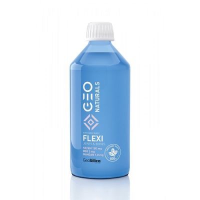 GEONATURALS Flexi Joints & Bones Krzem 100mg + mangan 1,8 mg + bor 3 mg, 500 ml