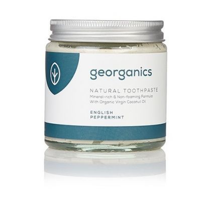 GEORGANICS Naturalna mineralna pasta do zębów Angielska mięta pieprzowa 120 ml