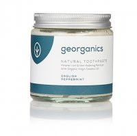 GEORGANICS Naturalna mineralna pasta do zębów Angielska mięta pieprzowa 120 ml