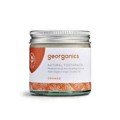 GEORGANICS Naturalna mineralna pasta do zębów Pomarańcze 120 ml