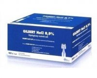 GILBERT NaCl 0,9% fizjologiczny roztwór soli 100 ampułek