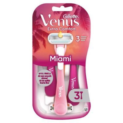 Gillette Venus 3 Extra Comfort Miami Maszynki do golenia, 3 szt.