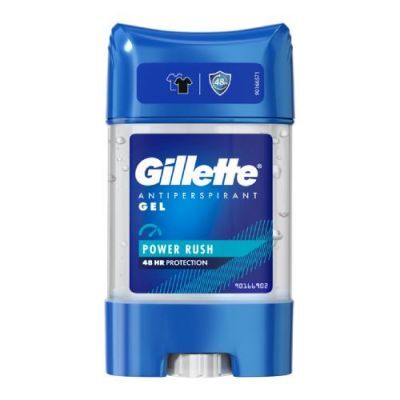 Gillette Antyperspirant w żelu dla mężczyzn Power Rush, 70 ml