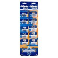 Gillette Blue3 Comfort Jednorazowa maszynka do golenia, plansza, 10 szt.