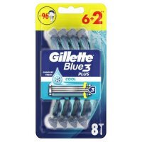 Gillette Blue3 Cool Jednorazowe maszynki do golenia, 8szt.