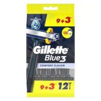 Gillette Blue3 Jednorazowe maszynki do golenia, 12 szt.