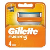 Gillette Fusion5 Wymienne wkłady ostrza do maszynki, 4szt.