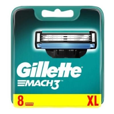 Gillette Mach3 Ostrza wymienne do maszynki, 8szt.