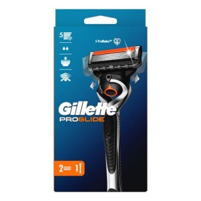 Gillette ProGlide Maszynka do golenia dla mężczyzn + 2 ostrza wymienne