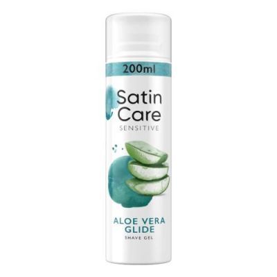 Gillette Satin Care Sensitive Aloe Vera Glide Żel do golenia, 200 ml