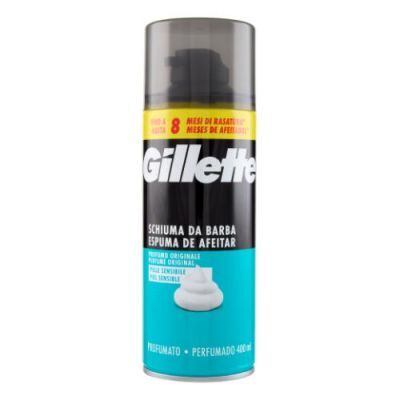 Gillette Sensitive Pianka do golenia dla mężczyzn do skóry wrażliwej, 400 ml