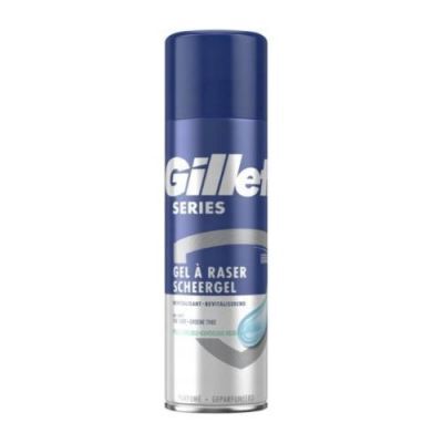 Gillette Series Rewitalizujący Żel do Golenia z Zieloną Herbatą, 200ml KRÓTKA DATA 31.12.2025