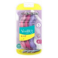 Gillette Venus 3 Colors Maszynki do golenia jednorazowe, 6 szt.