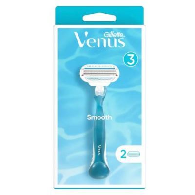 Gillette Venus 3 Smooth Maszynka do golenia z wymienną głowicą + 2 wkłady