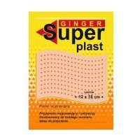 Ginger Super Plast Plaster rozgrzewający 12 x 18 cm, 1 szt.