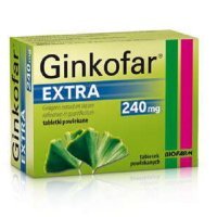 GINKOFAR EXTRA 240 mg 60 tabletek powlekanych
