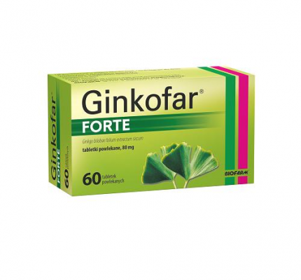 GINKOFAR FORTE 60 tabletek