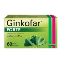 Ginkofar Forte 80 mg, 60 tabletek