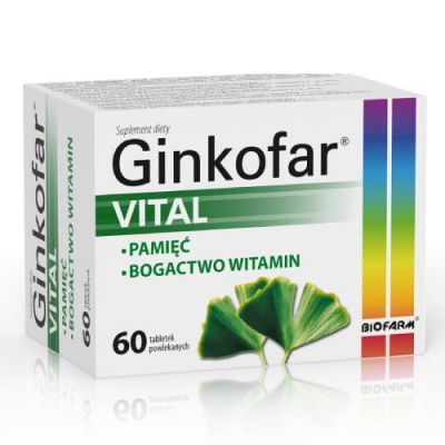 GINKOFAR VITAL 60 tabletek