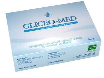 GLICEO-MED naturalne mydło glicerynowe 90 g