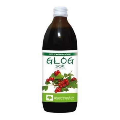 GŁÓG sok 500 ml ALTER MEDICA