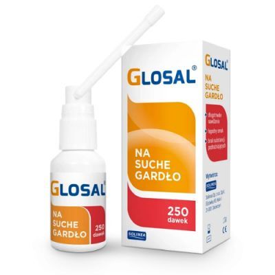 GLOSAL Spray na suche gardło, 25 ml