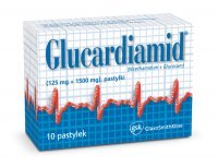 GLUCARDIAMID 10 pastylek
