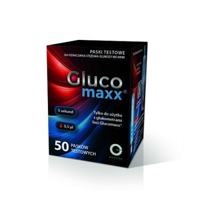 GLUCOMAXX Test paskowy 50 pasków