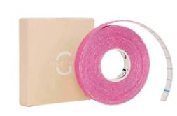 Gold Tape Taśma do kinesiotapingu twarzy 1 cm x 5 m różowa, 1 szt. KRÓTKA DATA 30.11.2026
