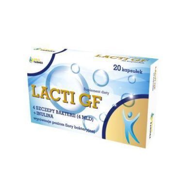 Goldfarmex Lacti GF probiotyk, 20 kaps.