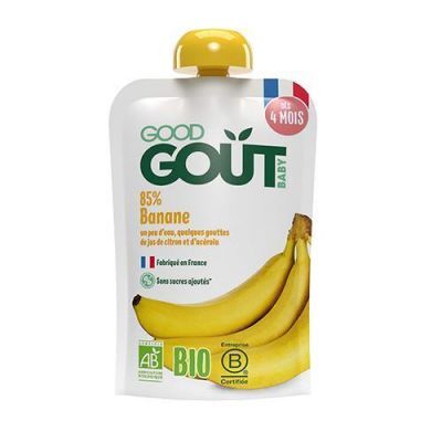 Good Gout BIO Banan, 120 g KRÓTKA DATA 28.02.2026