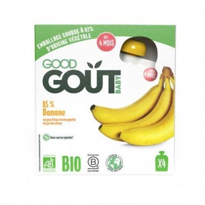 Good Gout BIO Banan, 4x85g