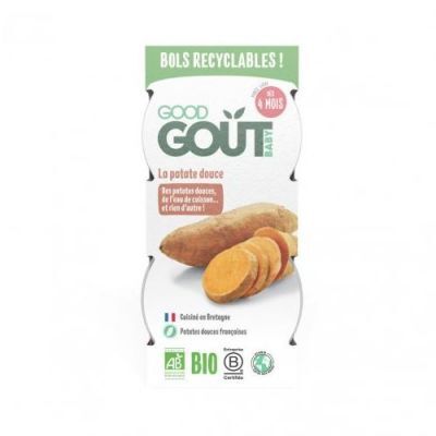 Good Gout BIO Batatowe puree, 2x120g
