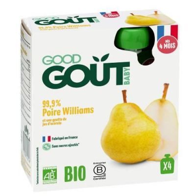 Good Gout BIO Gruszka, 4x85g KRÓTKA DATA 04.12.2025