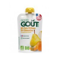 Good Gout BIO Gruszka z klementynką, 120g KRÓTKA DATA 14.02.2026