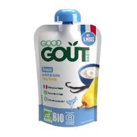 Good Gout BIO Jogurt waniliowy z gruszką, 90g